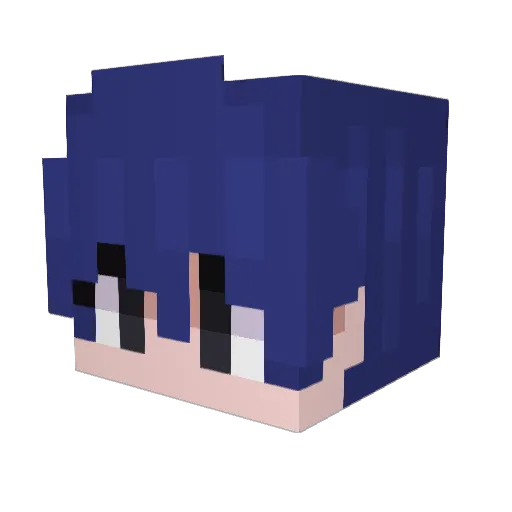 Small_Might21 Minecraft avatar head, 3D render