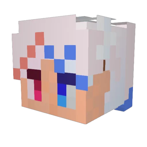Smallship8710 Minecraft avatar head, 3D render