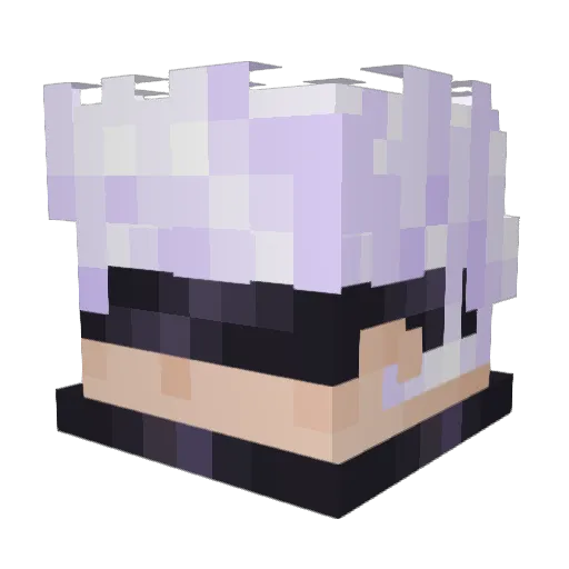 Smallyea Minecraft avatar head, 3D render