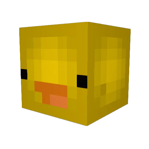 SmallzUnruly Minecraft avatar head, 3D render