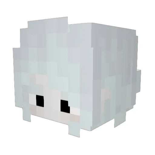 SmanWink Minecraft avatar head, 3D render