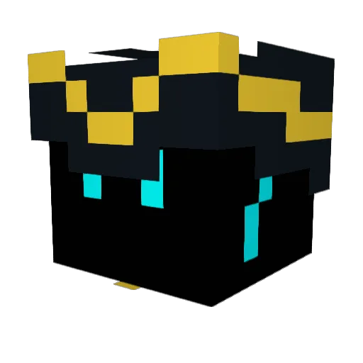 Smarcosaurus Minecraft avatar head, 3D render
