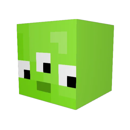 SmartBear2015 Minecraft avatar head, 3D render