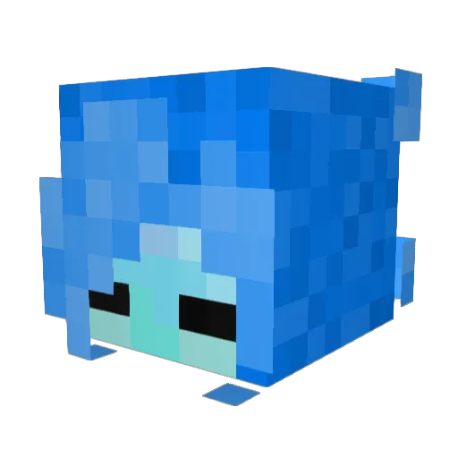 SmartKonrad Minecraft avatar head, 3D render