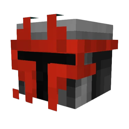 SmartNugget08 Minecraft avatar head, 3D render