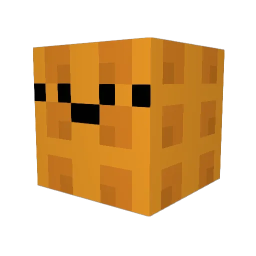 SmartWaffles1 Minecraft avatar head, 3D render