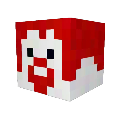 Smarty_Farty Minecraft avatar head, 3D render