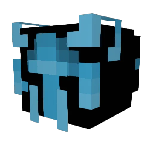 Smartylars Minecraft avatar head, 3D render