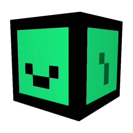 Smash181 Minecraft avatar head, 3D render