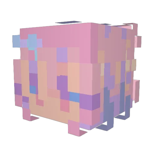 Smash542 Minecraft avatar head, 3D render