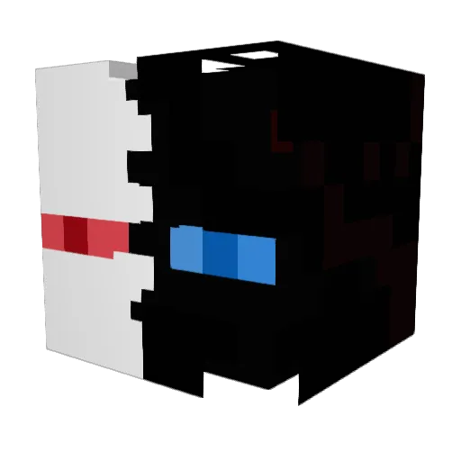 SmashLegend25 Minecraft avatar head, 3D render