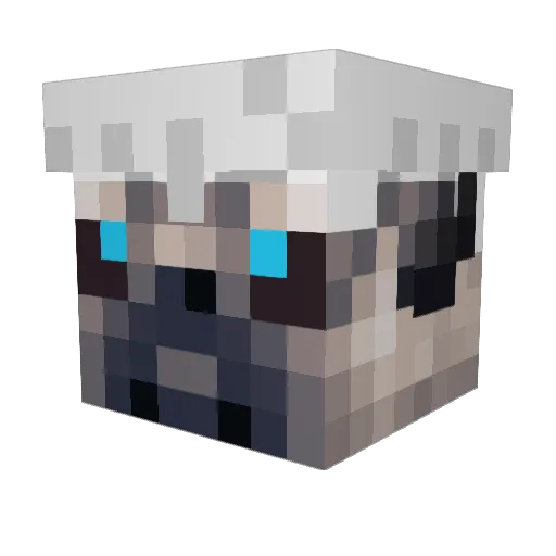 SmashPro97 Minecraft avatar head, 3D render