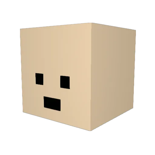 SmashingBlade Minecraft avatar head, 3D render