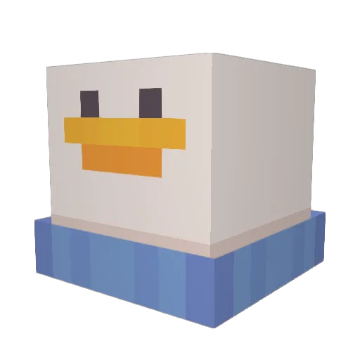Smashr0x Minecraft avatar head, 3D render