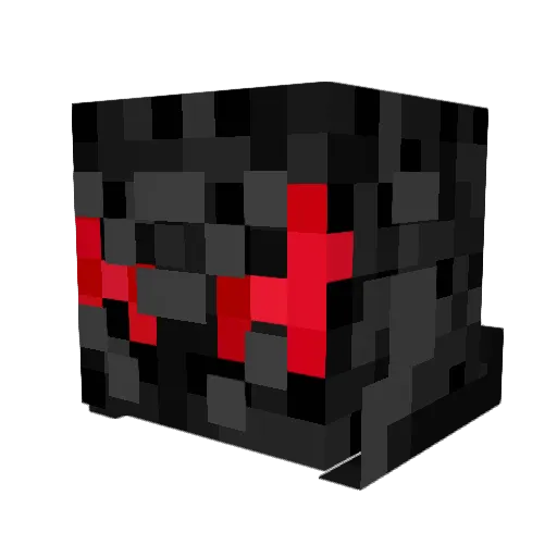 Smashyplays Minecraft avatar head, 3D render