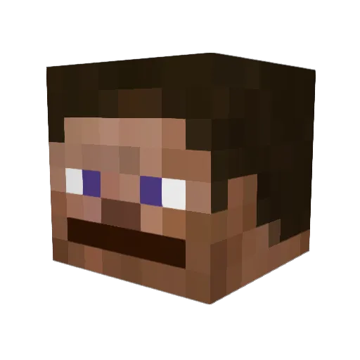 Smatty171 Minecraft avatar head, 3D render