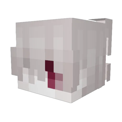 Smaugen Minecraft avatar head, 3D render