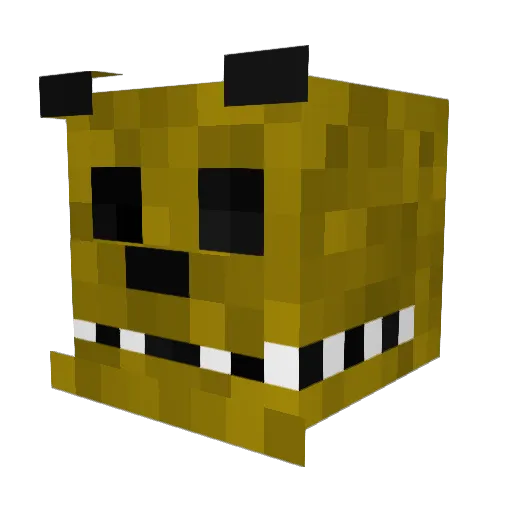Smaugnan Minecraft avatar head, 3D render