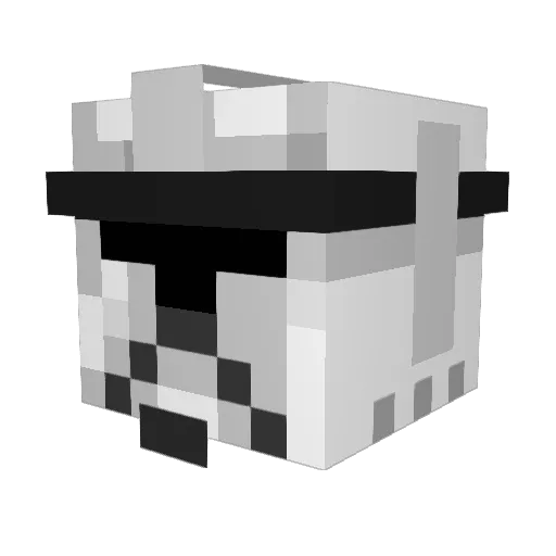 Smeeexy Minecraft avatar head, 3D render