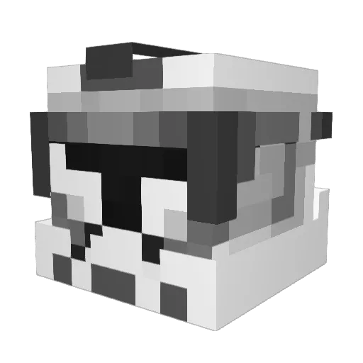 Smeggsy_Sebi Minecraft avatar head, 3D render