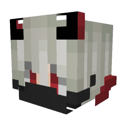 SmegmaMampfer Minecraft avatar head, 3D render