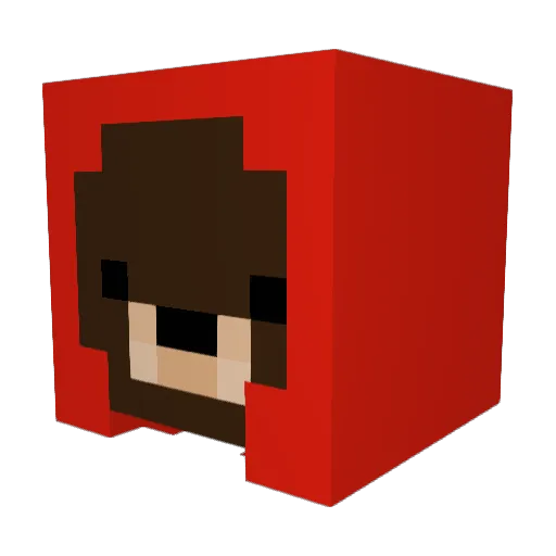 SmellyEllie67 Minecraft avatar head, 3D render