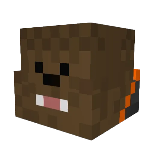 SmellyGouchhh Minecraft avatar head, 3D render