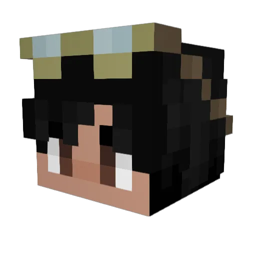 SmellyHomx Minecraft avatar head, 3D render