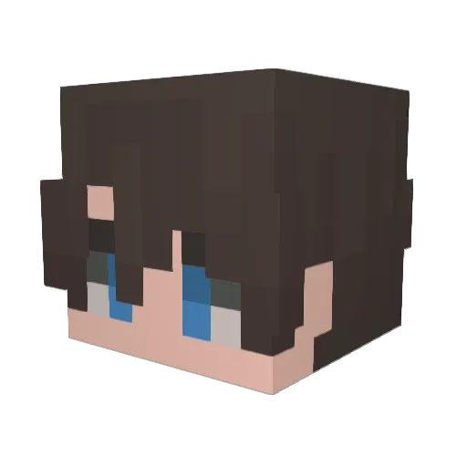 SmellySam Minecraft avatar head, 3D render