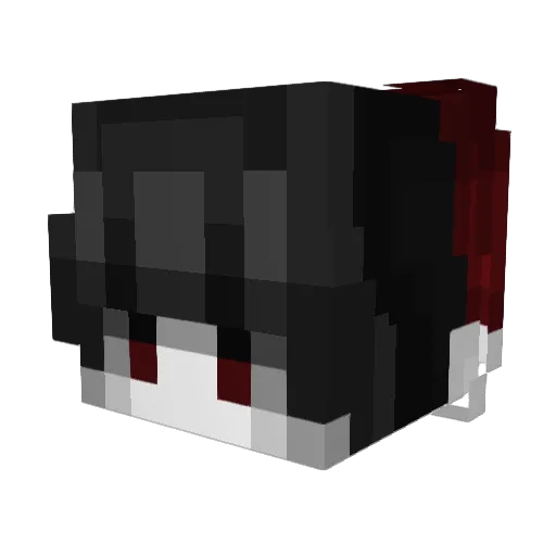 Smellysocks74 Minecraft avatar head, 3D render
