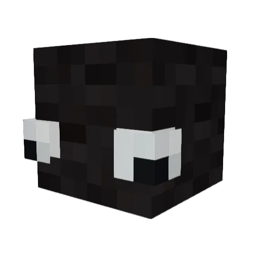 Smeno Minecraft avatar head, 3D render