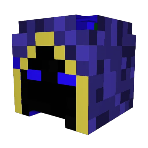 Smestadcb Minecraft avatar head, 3D render