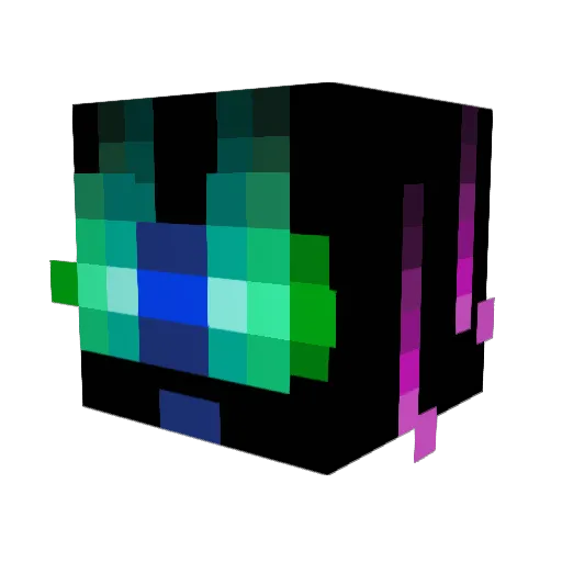Smetje_L Minecraft avatar head, 3D render