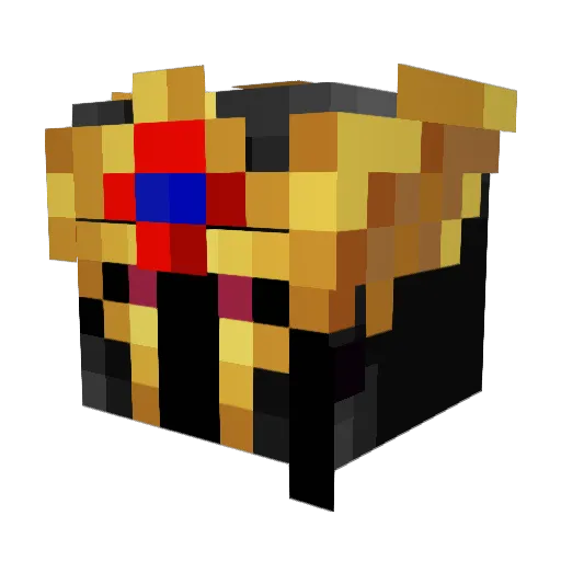 Smexicanboi Minecraft avatar head, 3D render