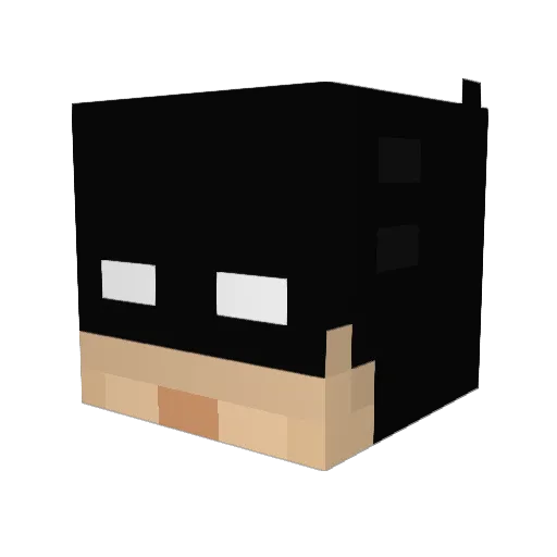 Smexy42 Minecraft avatar head, 3D render