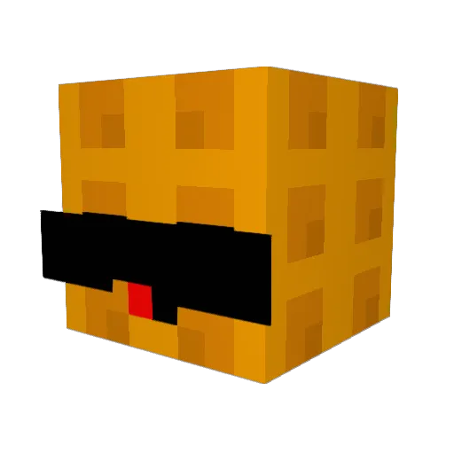 Smga123 Minecraft avatar head, 3D render