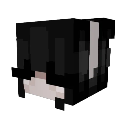 Smi1les Minecraft avatar head, 3D render