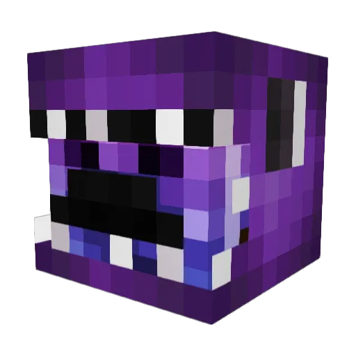 SmiGuy Minecraft avatar head, 3D render