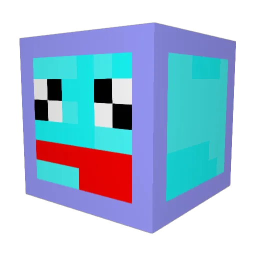 SmichaelJ Minecraft avatar head, 3D render