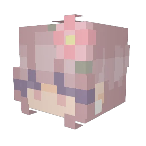 Smidgey1234 Minecraft avatar head, 3D render