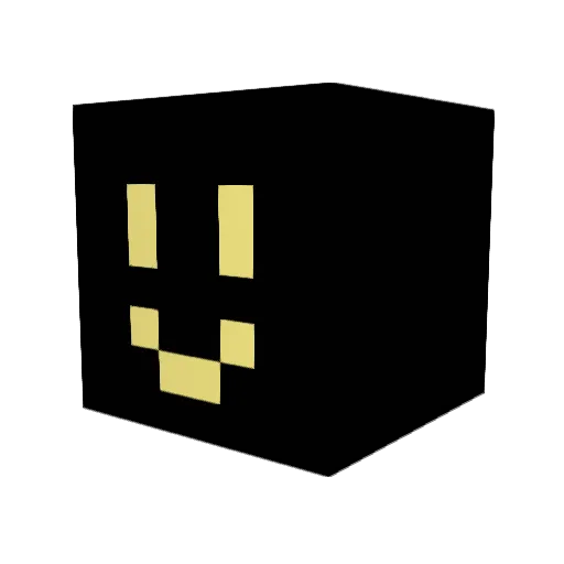 Smidster1 Minecraft avatar head, 3D render