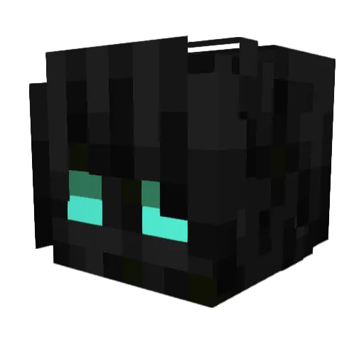 Smiechu32 Minecraft avatar head, 3D render