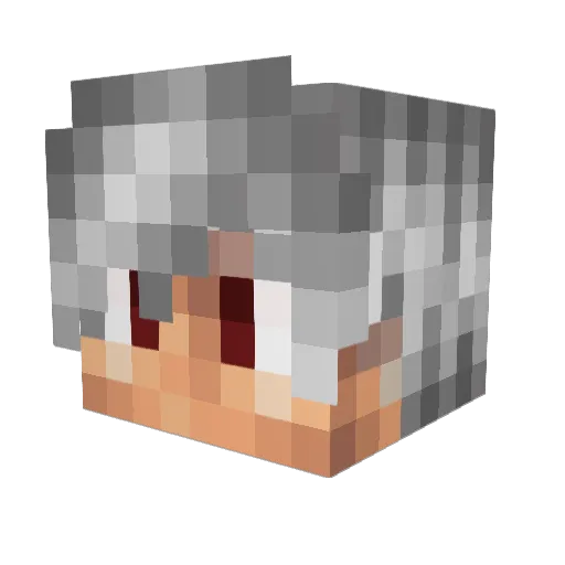 Smigol_fd Minecraft avatar head, 3D render