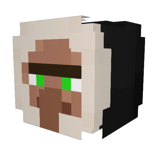 SmileInHell Minecraft avatar head, 3D render