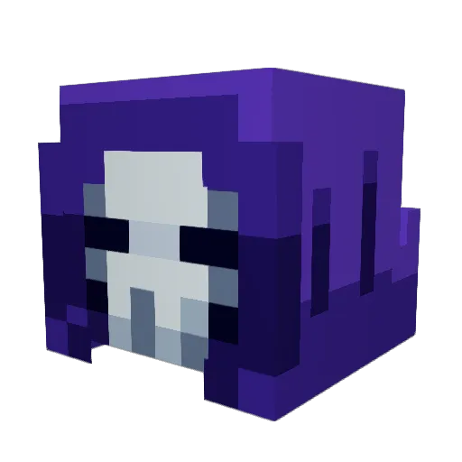 SmileNick Minecraft avatar head, 3D render