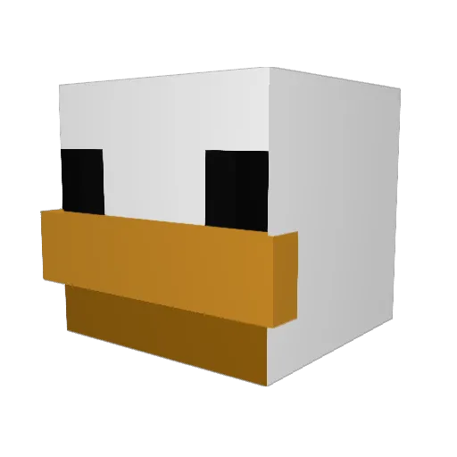 SmileTech123 Minecraft avatar head, 3D render