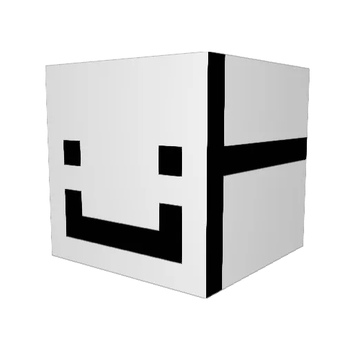SmileYT1 Minecraft avatar head, 3D render