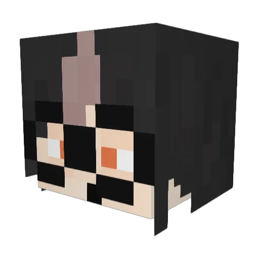 Smiler609 Minecraft avatar head, 3D render