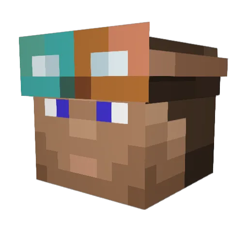 Smilerboy17 Minecraft avatar head, 3D render