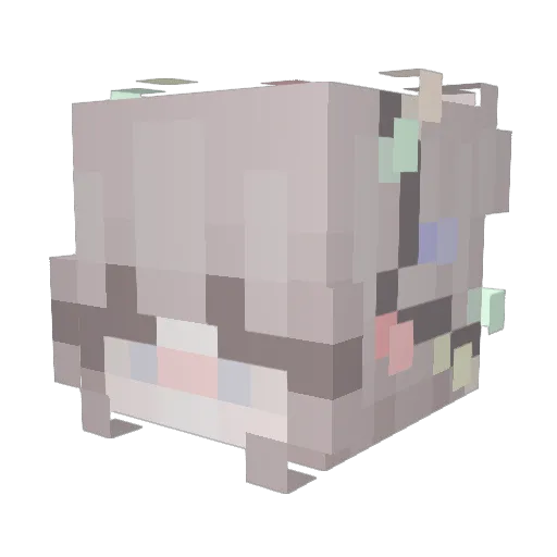 Smiley0100 Minecraft avatar head, 3D render